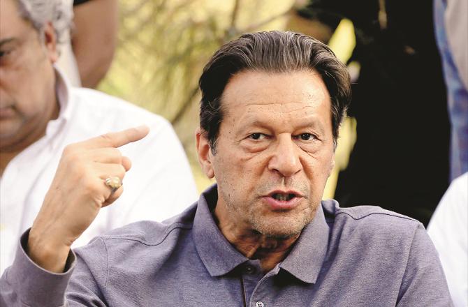 PTI chief Imran Khan.